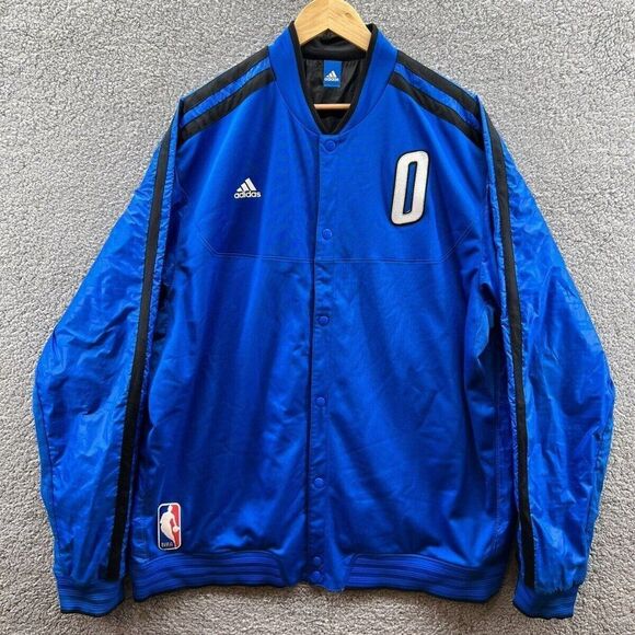 Adidas Orlando Magic NBA Player Issued Dwight Howard Track Jacket Size 4XL